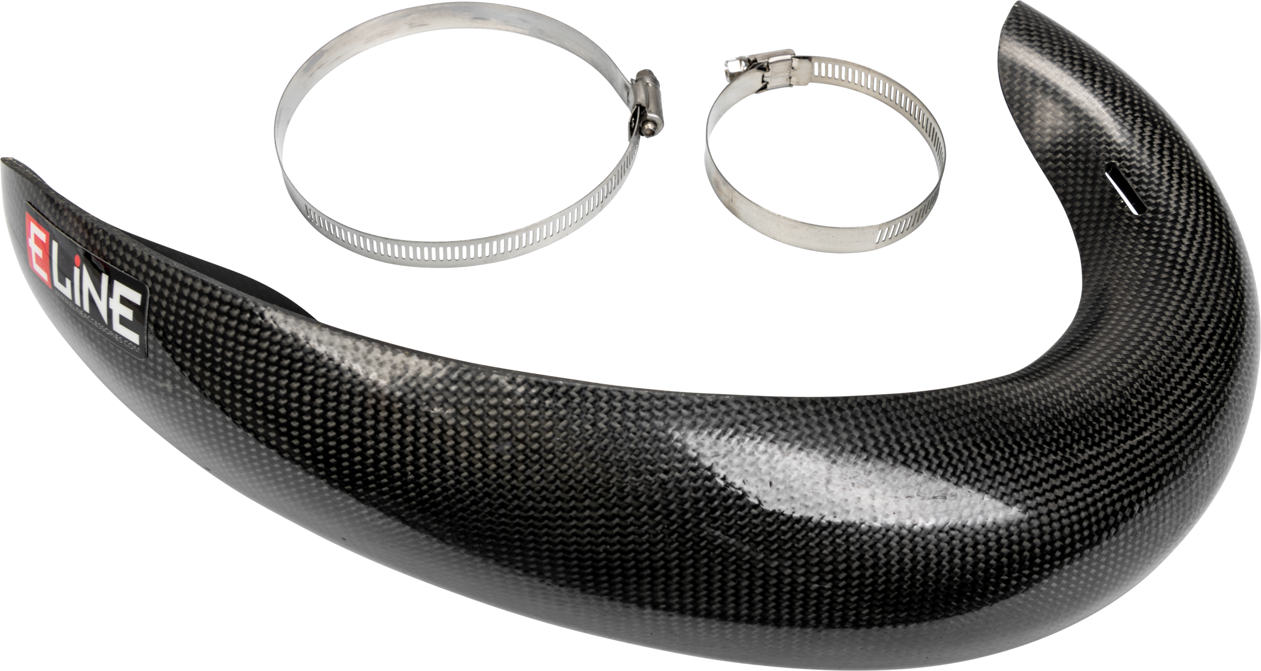 CARBON FIBER PIPE GUARDS HON/KAW/KTM/YAM