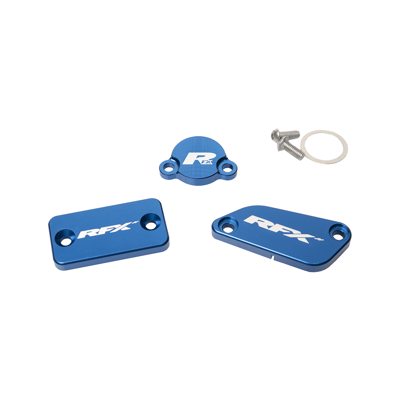 RESERVOIR CAP KIT BLUE KTM BREMBO & MAGURA