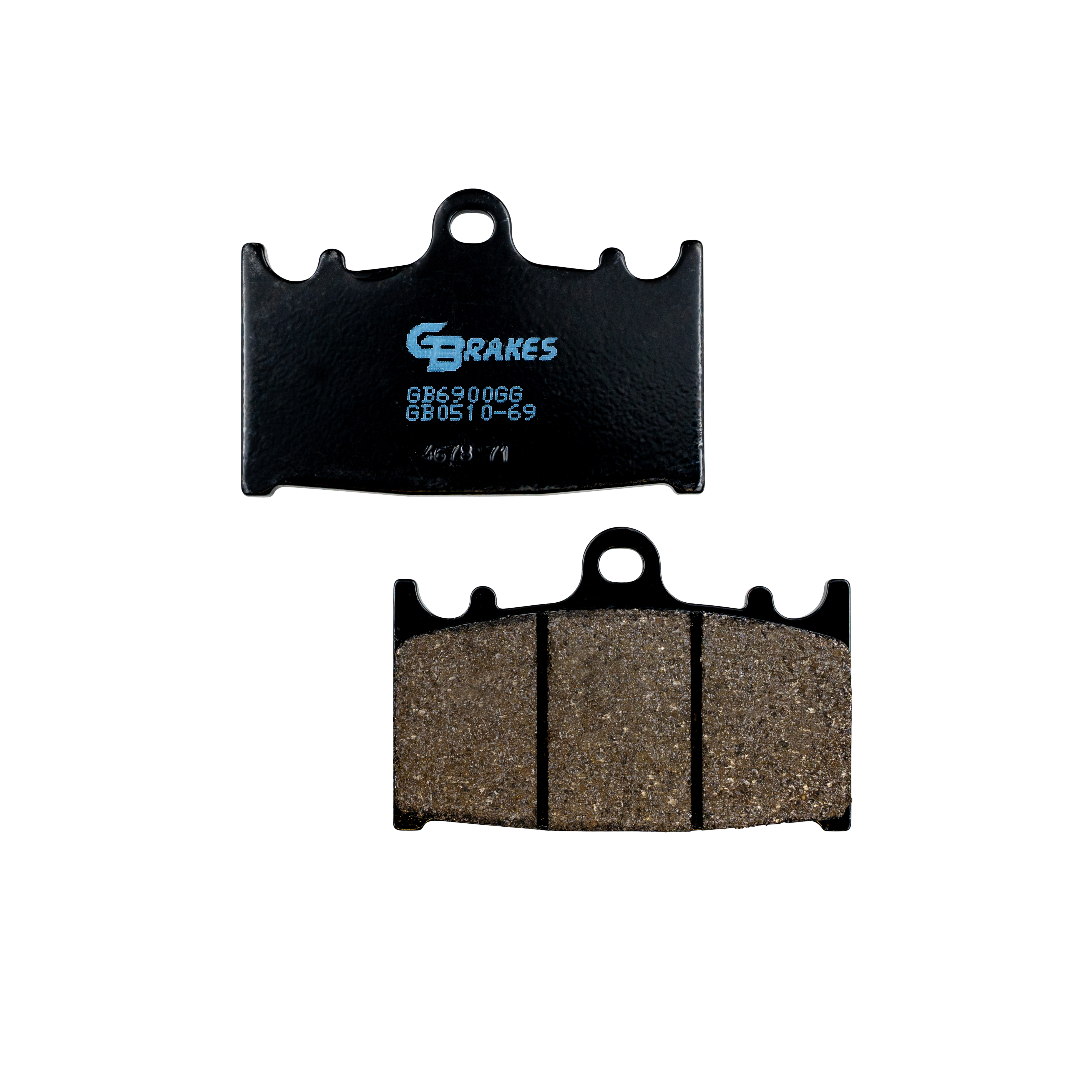 BRAKE PADS SEMI METALLIC