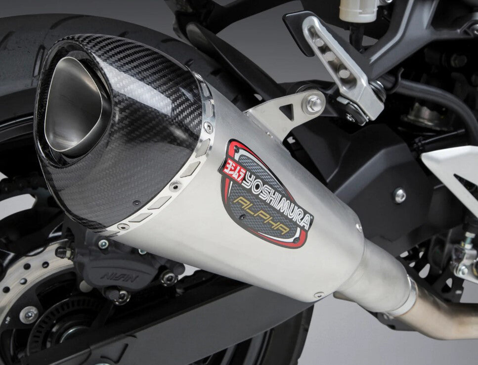 EXHAUST STREET ALPHA-T SLIP-ON SS-SS-CF WORKS #960-13007