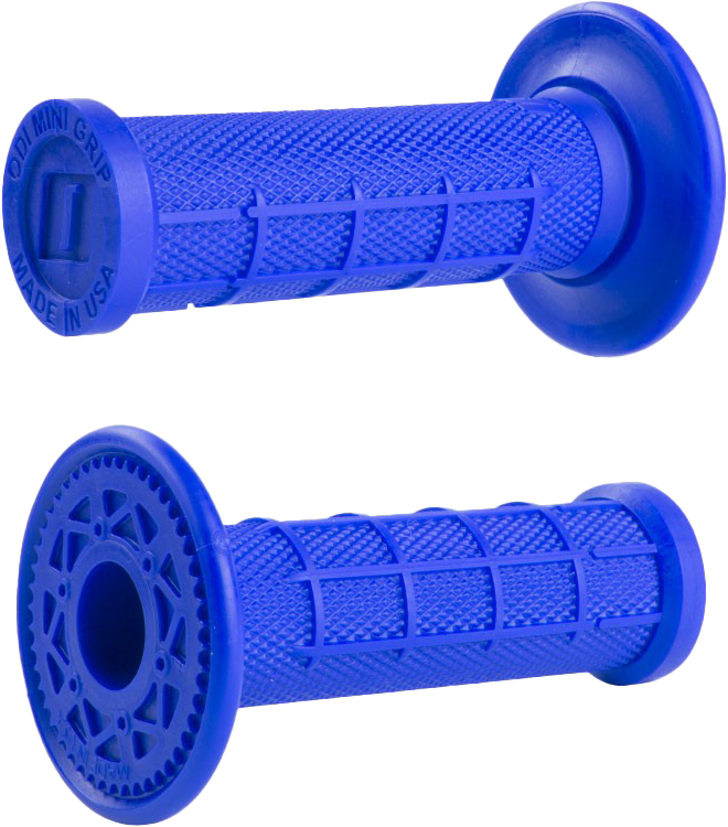 MINI MX HALF WAFFLE GRIPS BLUE