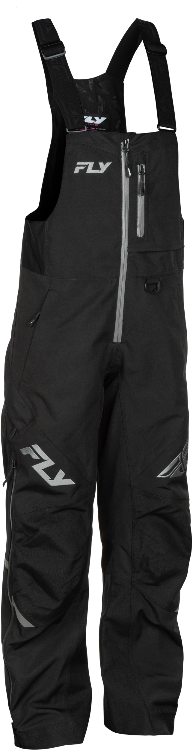 WOMEN'S CARBON BIBS BLACK/GREY MD