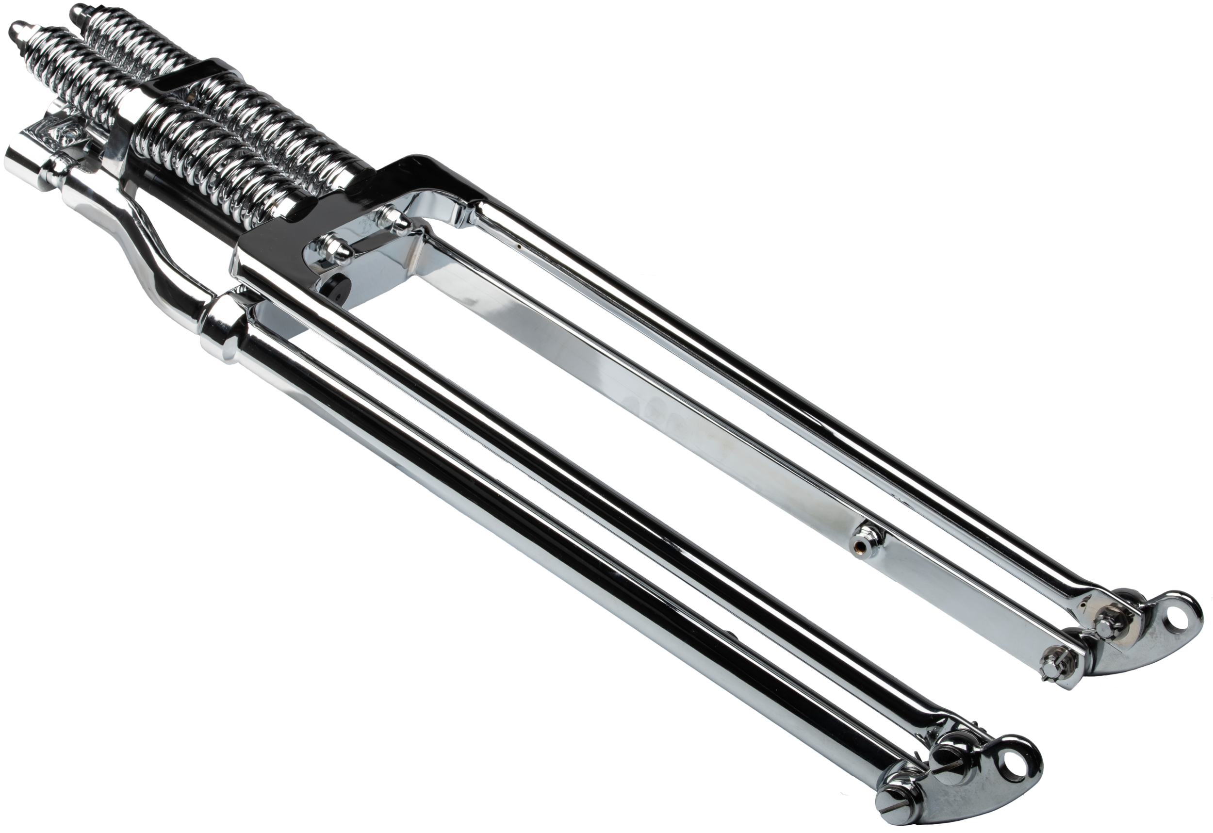 SPRINGER FORK TAPERED LEG +8 CHROME