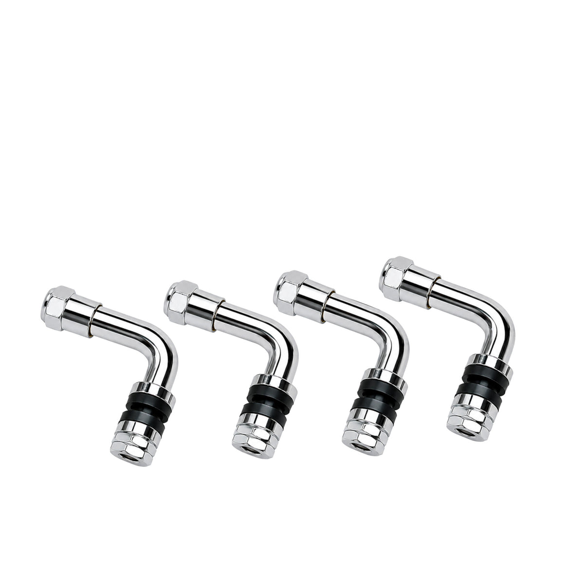 VALVE STEMS 90 DEGREE 0.327" 4/PK