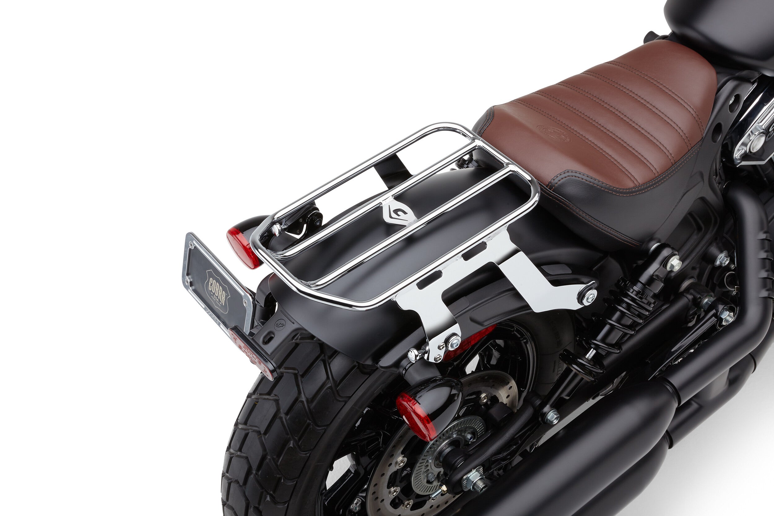 DETACH SOLO LUGGAGE RACK CHROME SCOUT BOBBER 18-22