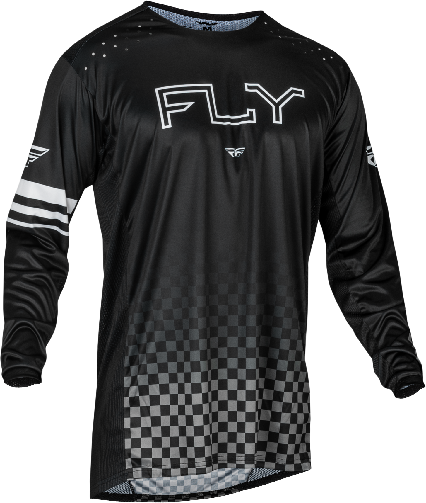 YOUTH RAYCE BICYCLE JERSEY BLACK YS