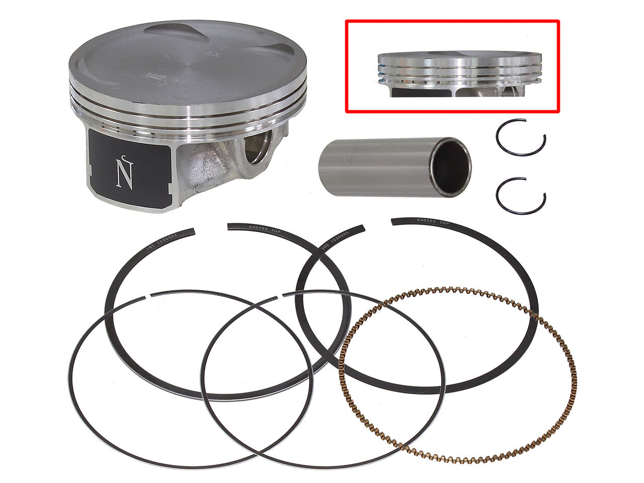 PISTON KIT HYPERDRYVE 103.47/+0.50 11:1 YAM