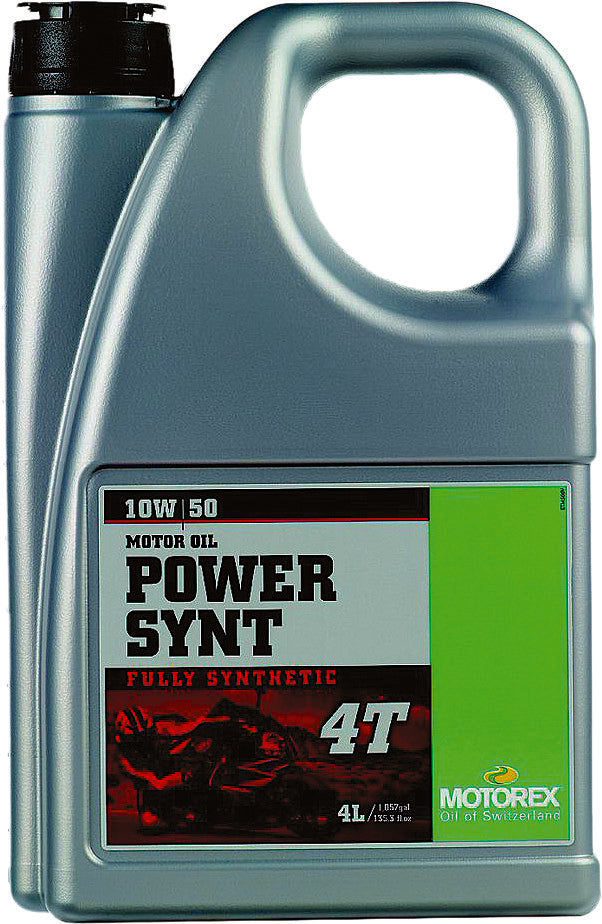 POWER SYNTHETIC OIL 10W50 4T 4L (4/CASE SOLD EA)