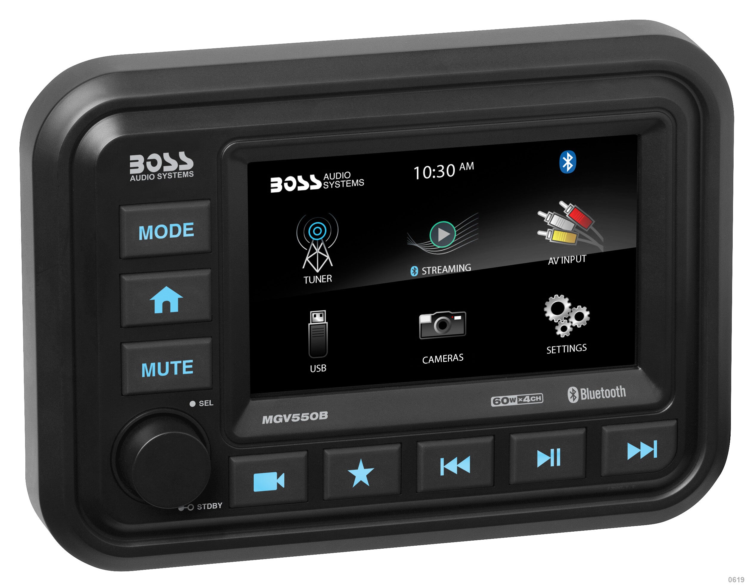 5" TOUCH SCREEN BT RECEIVER (CAN BE USED WITH BPRZRD)