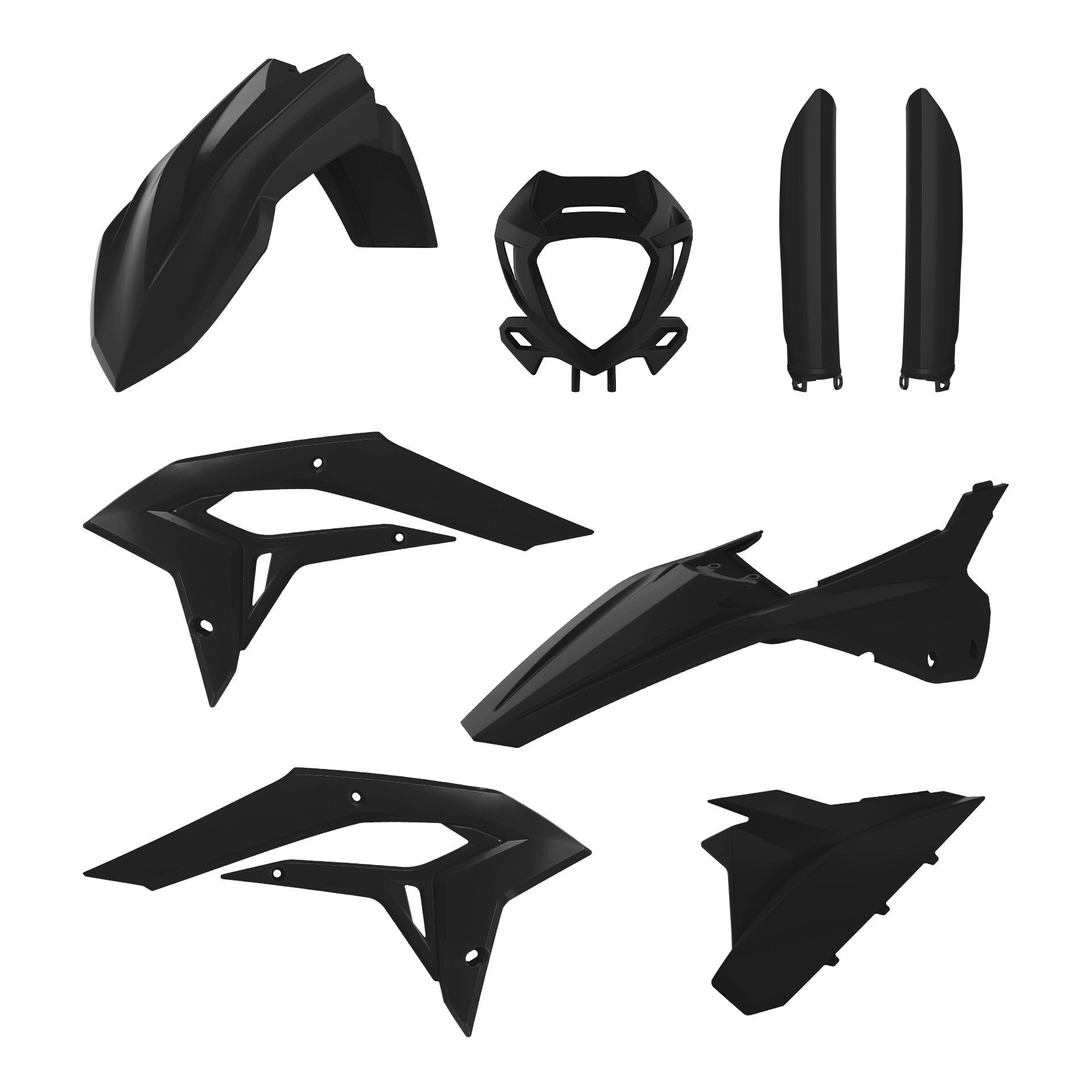 FULL PLASTIC KIT BLACK