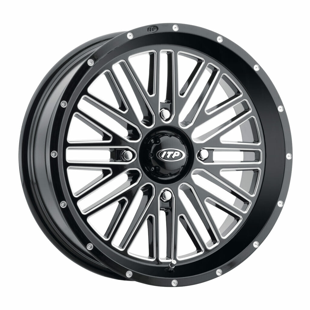 MOMENTUM WHEEL BLK/MAC 14X7 4/110 4+3 (+10MM)