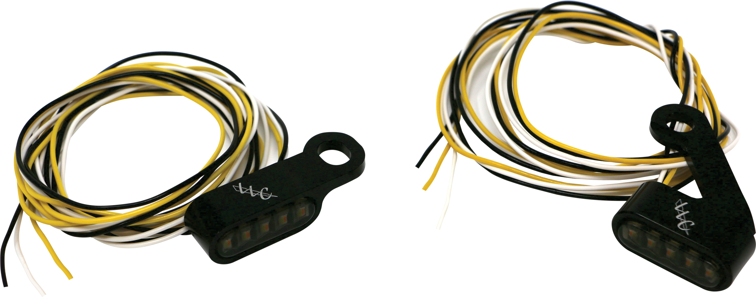 SWITCHBACK LED TURN SIGNAL BLACK WHITE RUN/AMBER TURN