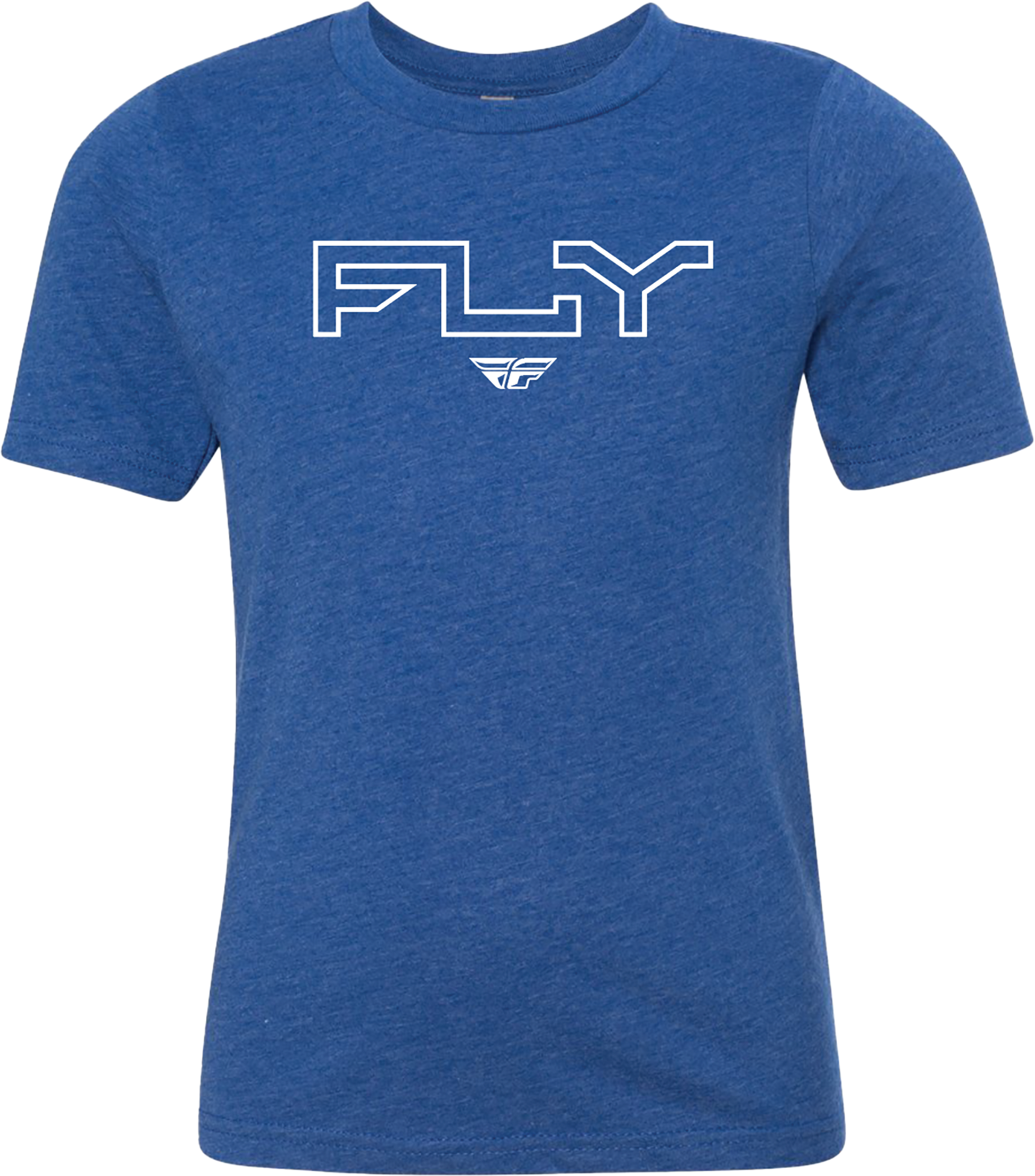 YOUTH FLY EDGE TEE ROYAL BLUE YS