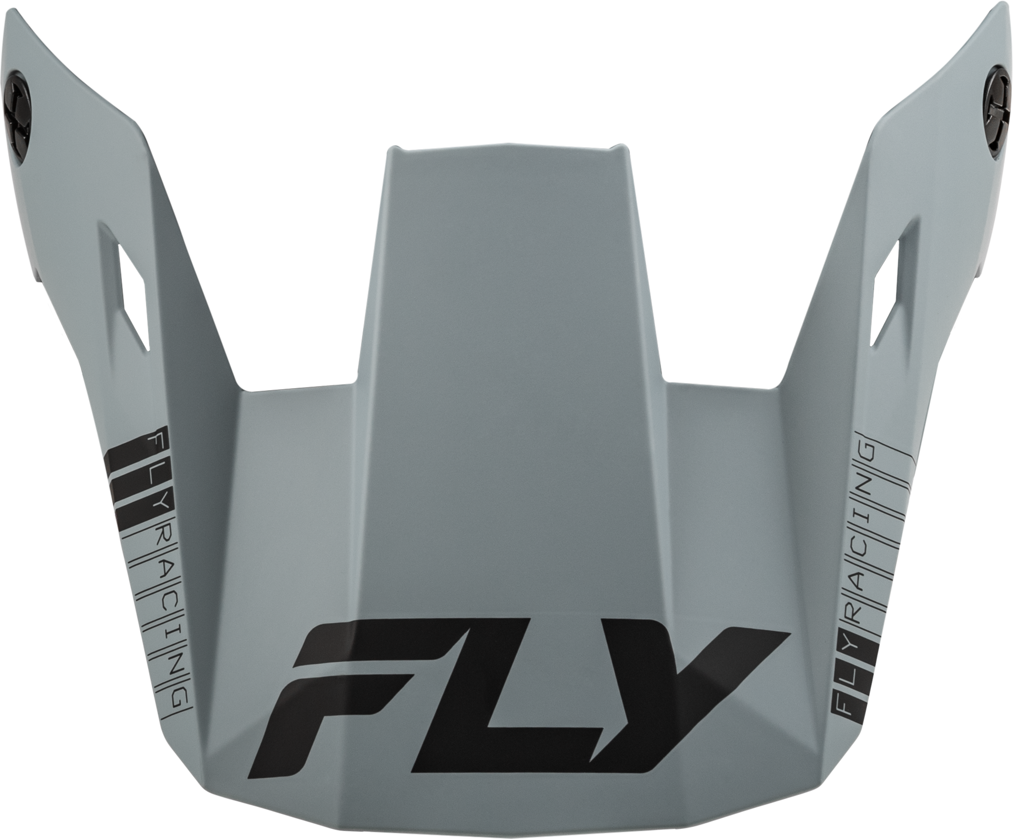 YOUTH RAYCE HELMET VISOR MATTE GREY YS-YL