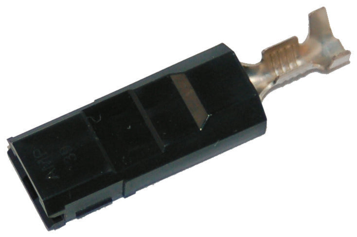 AMP .25" FEM BLACK SOCKET HOUSING 20-PK HD 72290-94