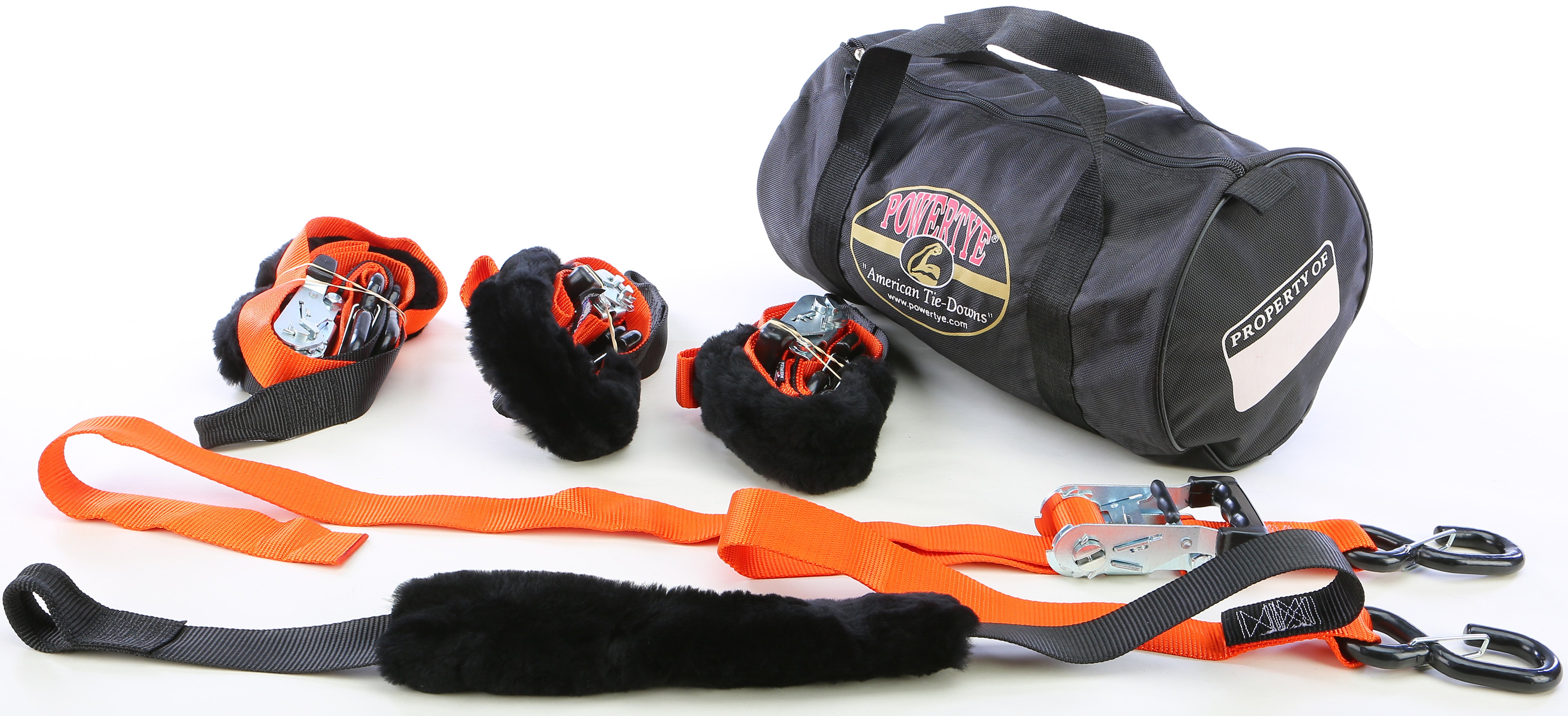 FAT STRAP TRAILER KIT ORANGE 1.5"X6.5'