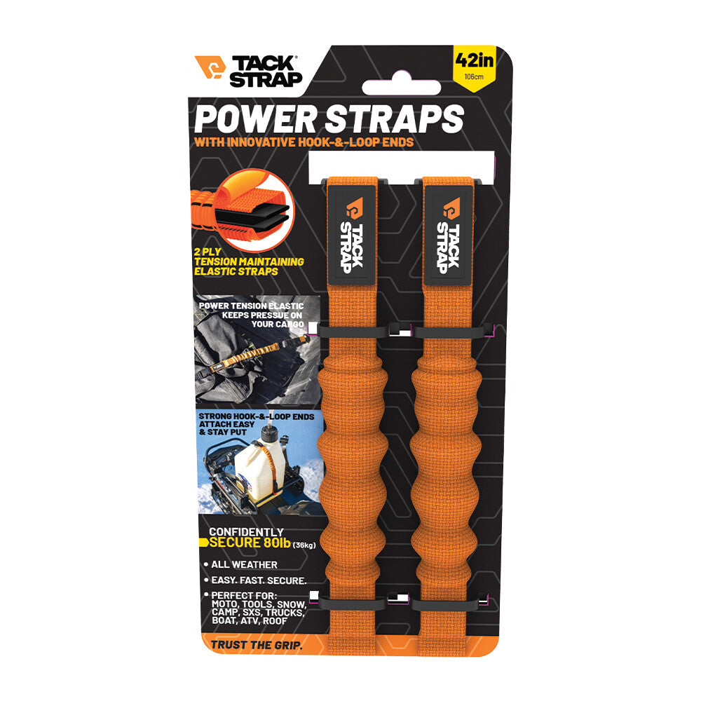 POWER STRAP - 42IN 2/PK 42IN LONG X 1IN WIDE