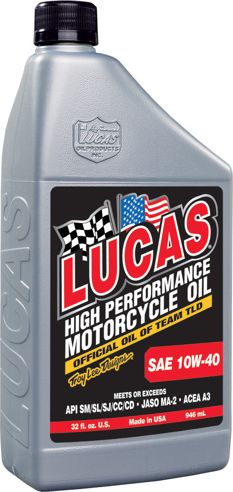 HIGH PERFORMANCE OIL 10W40 4T 1 QT (6/CASE SOLD EA)
