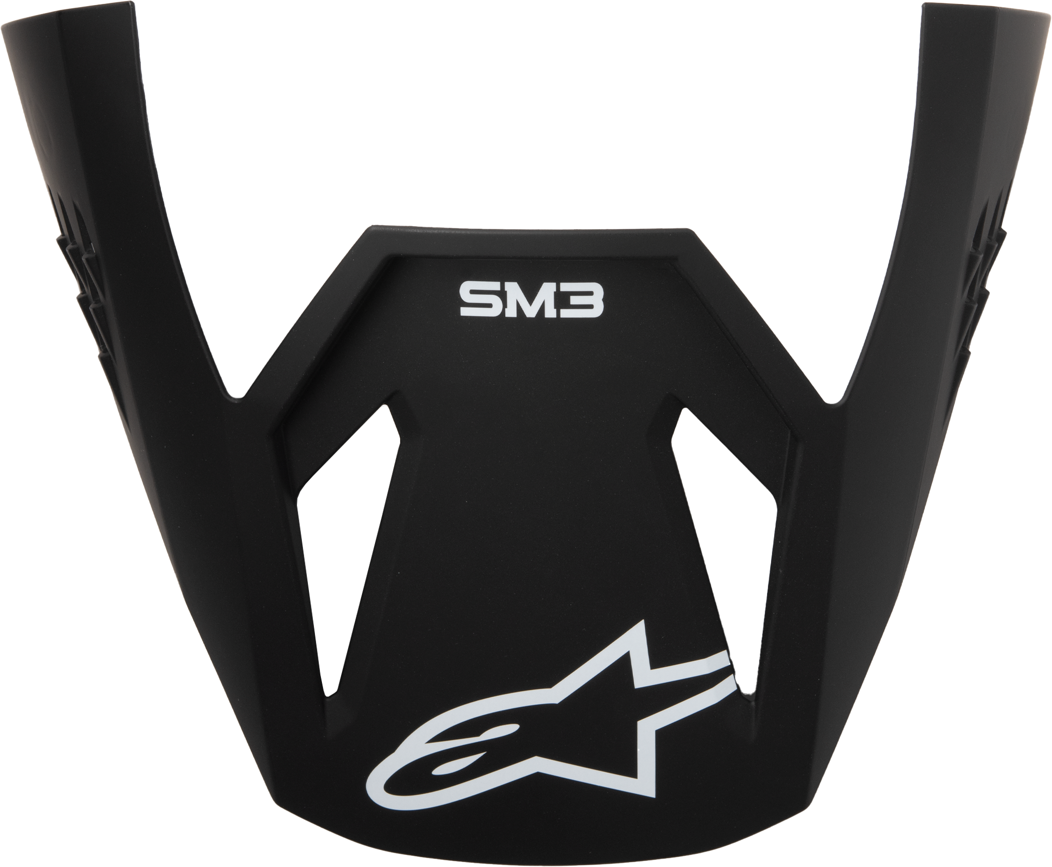 SM3 SOLID VISOR BLACK MATT