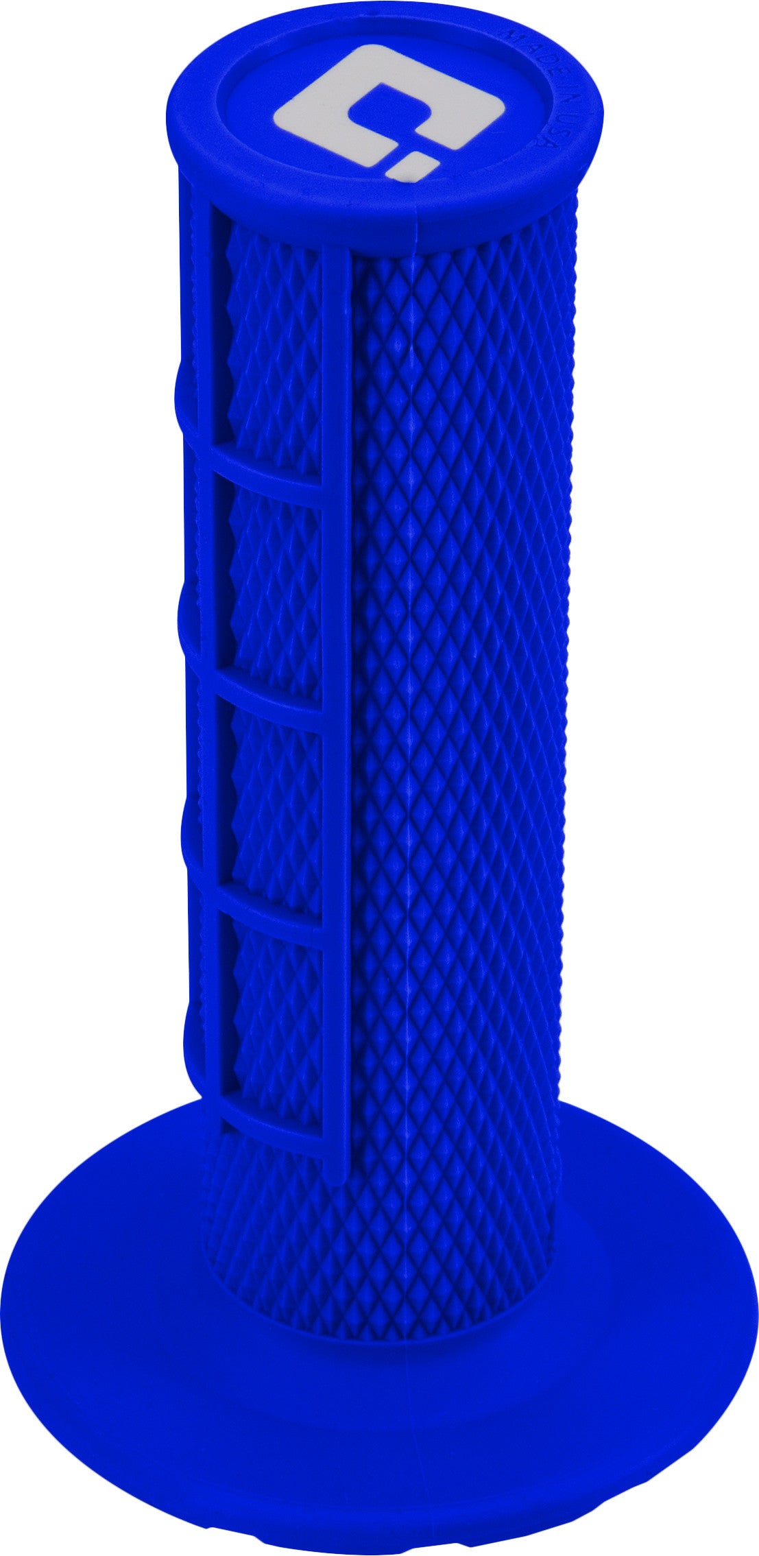 HALF WAFFLE LOCK-ON GRIP BLUE
