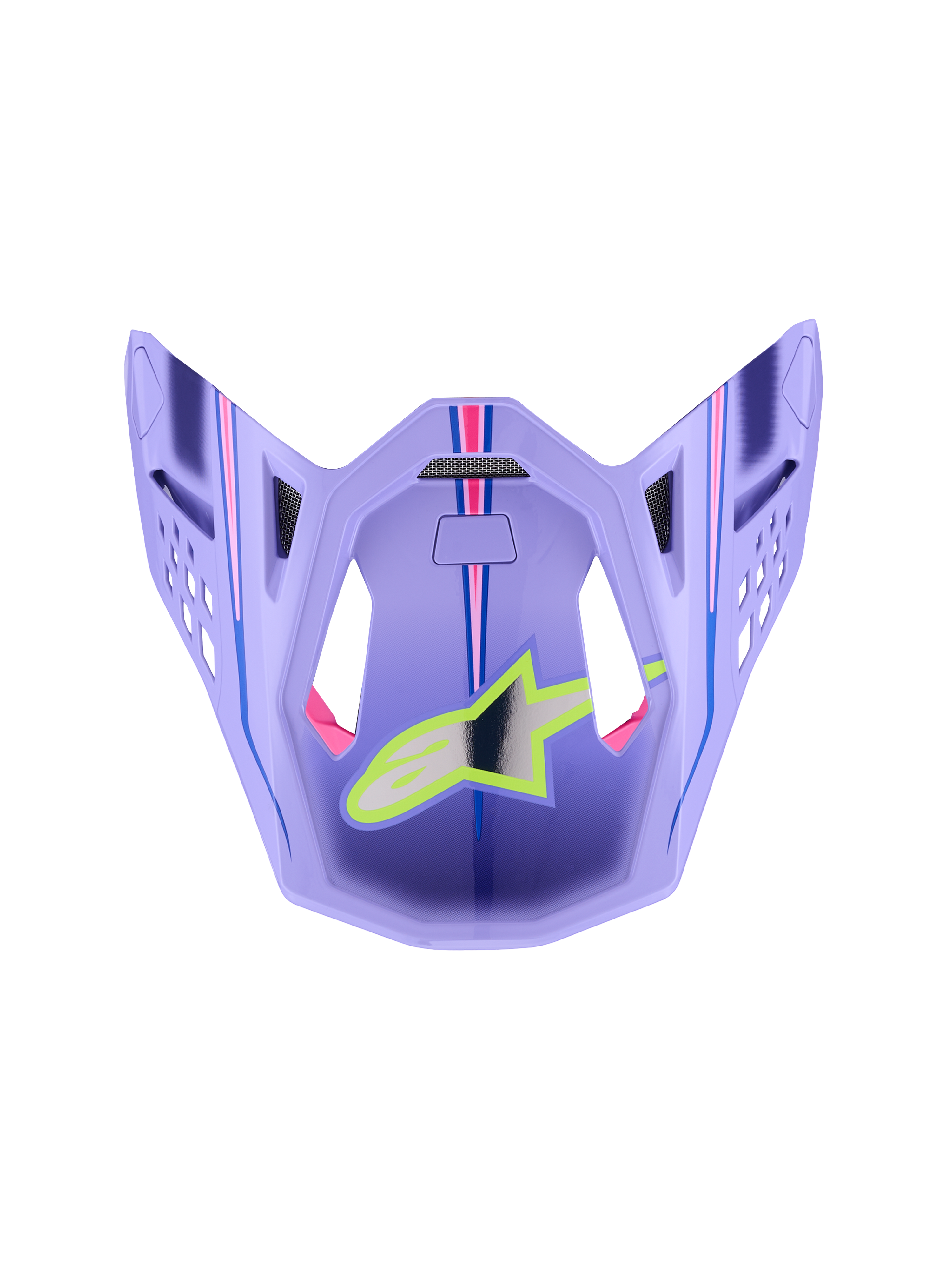 S-M10 JL VISOR ECE 22.06 PRPL/PNK FLUO/YLW FLUO GLS