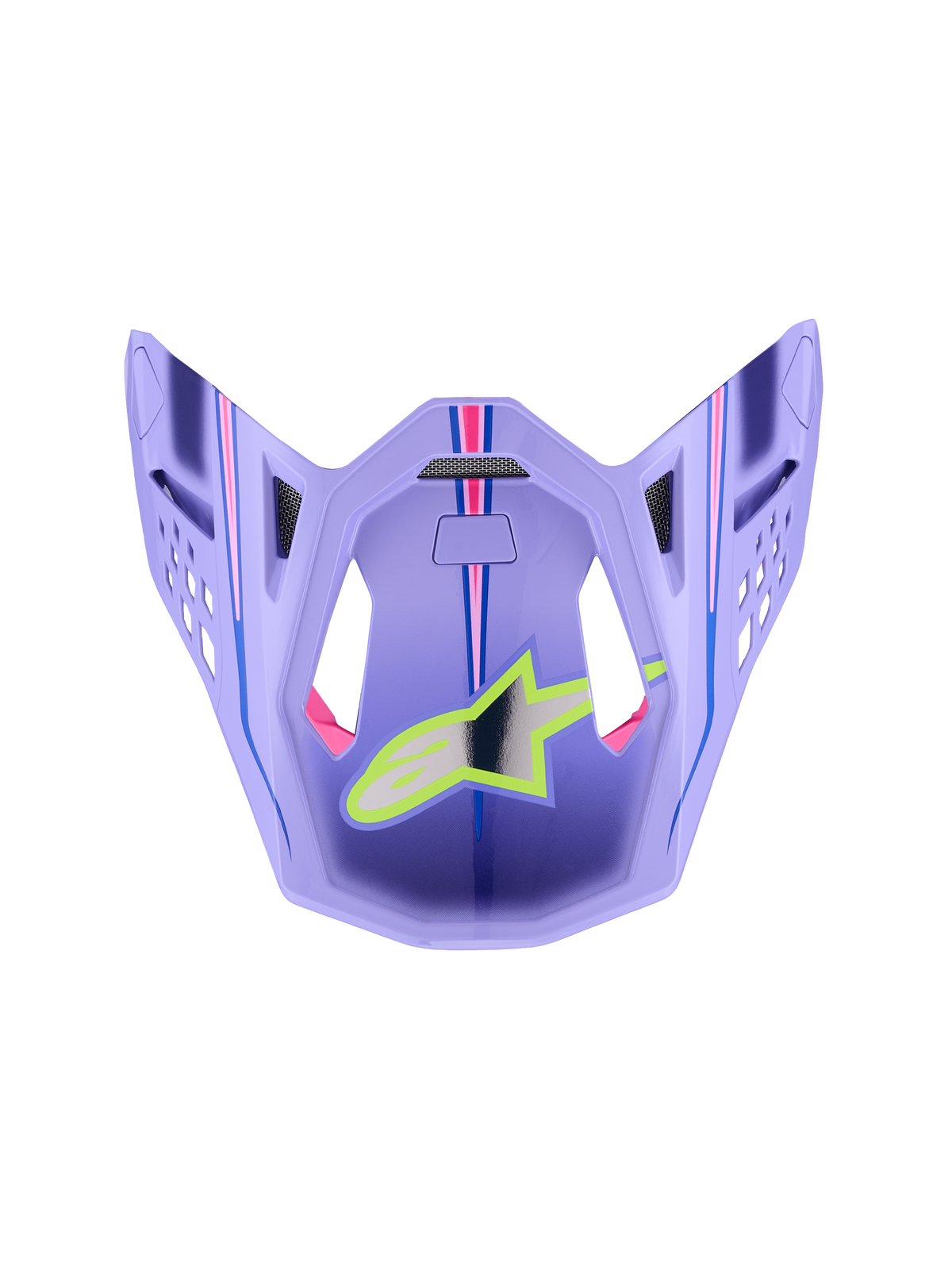 S-M10 JL VISOR ECE 22.06 PRPL/PNK FLUO/YLW FLUO GLS
