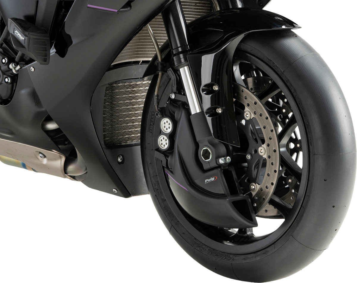 BRAKE COOLER MATTE BLACK YAM