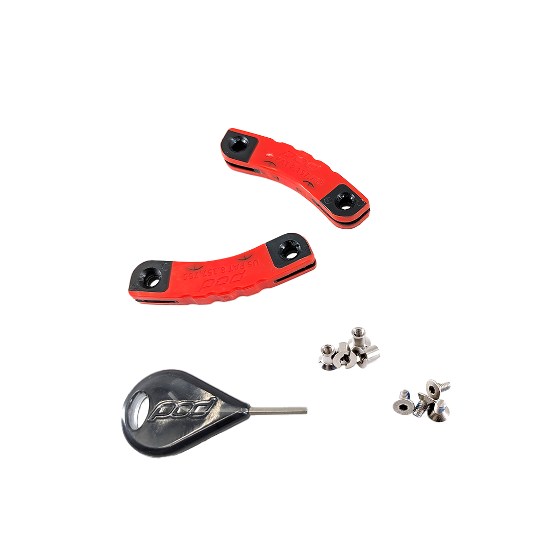 KX 3.0 HINGE LIGAMENT SET RED/BLACK