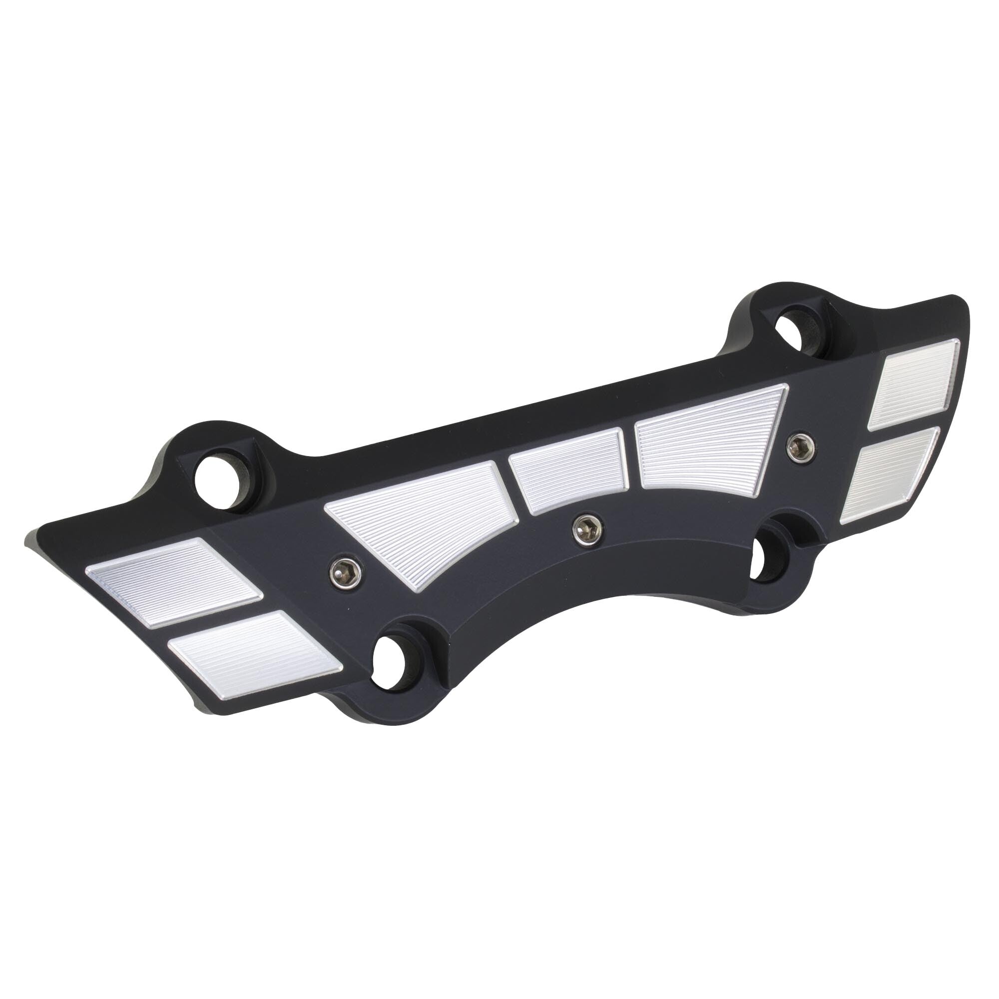 SUPER RISER CLAMP 1" WELD WING BLACK ACCENT CUT