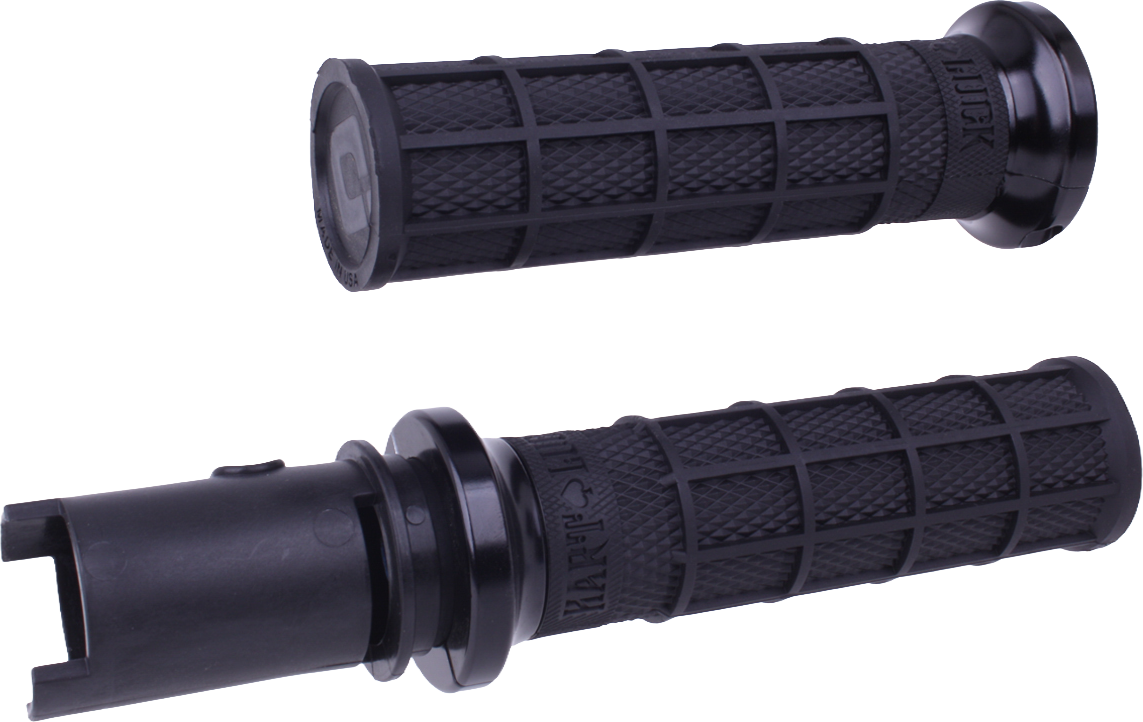 LOCK-ON HART-LUCK FULL-WAFFLE BLACK/BLACK CVO `23-24
