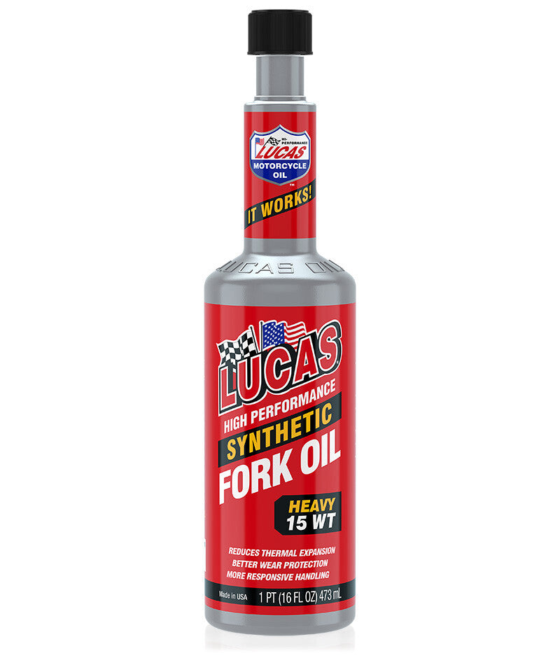 SYNTHETIC FORK OIL 15W 16 OZ (12/CASE SOLD EA)