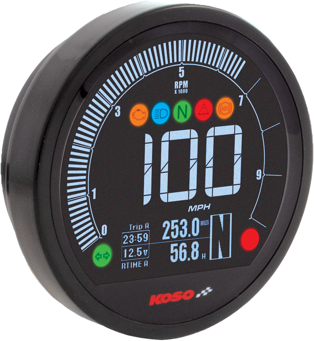 DL-04 SPEEDO BLACK UNIVERSAL