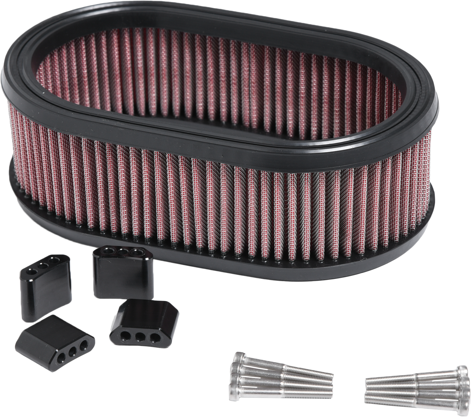 NL HI FLOW AIR FILTER AC KIT BLACK
