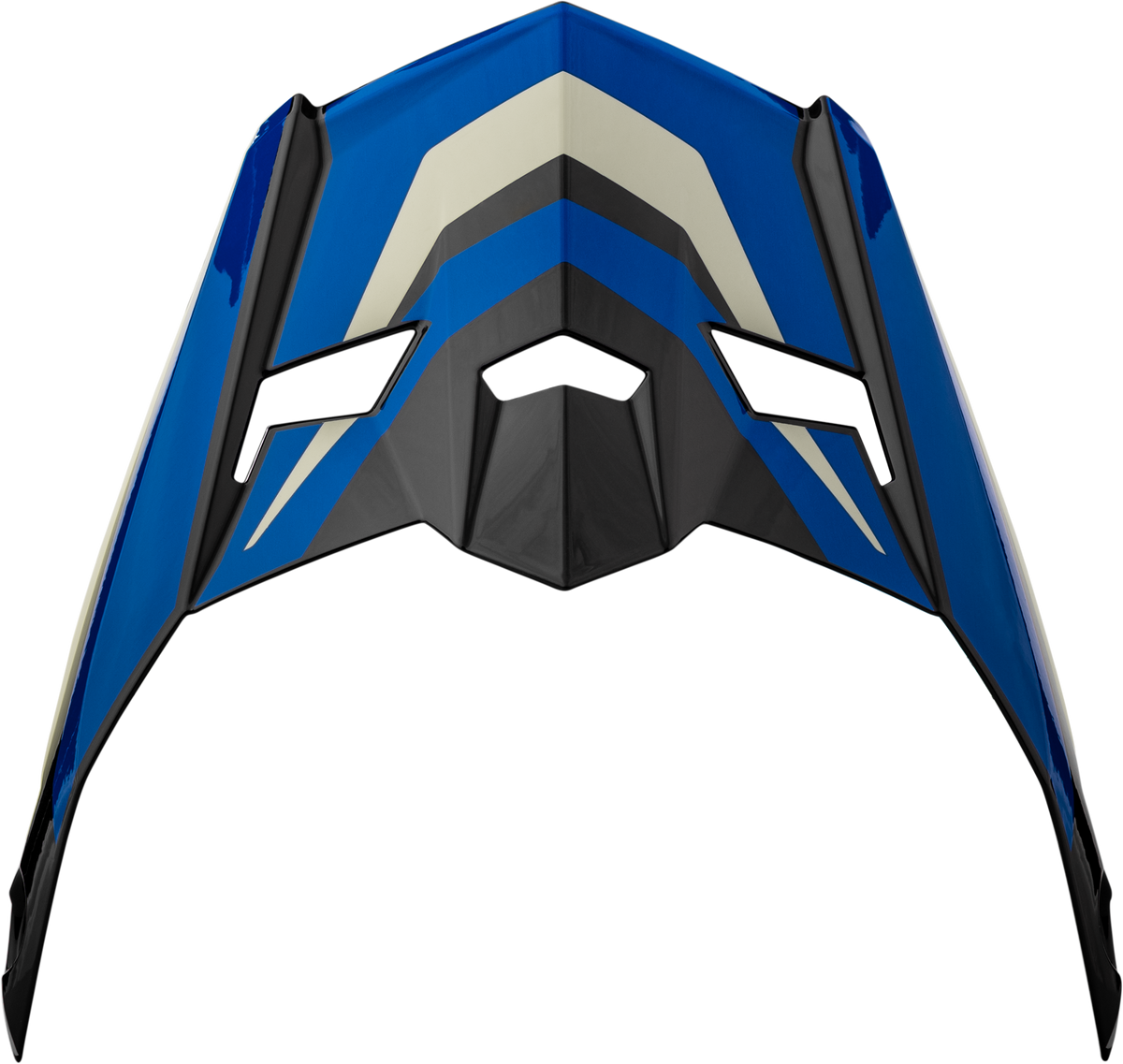 MX-46 CYCLUS VISOR BLACK/BLUE SM