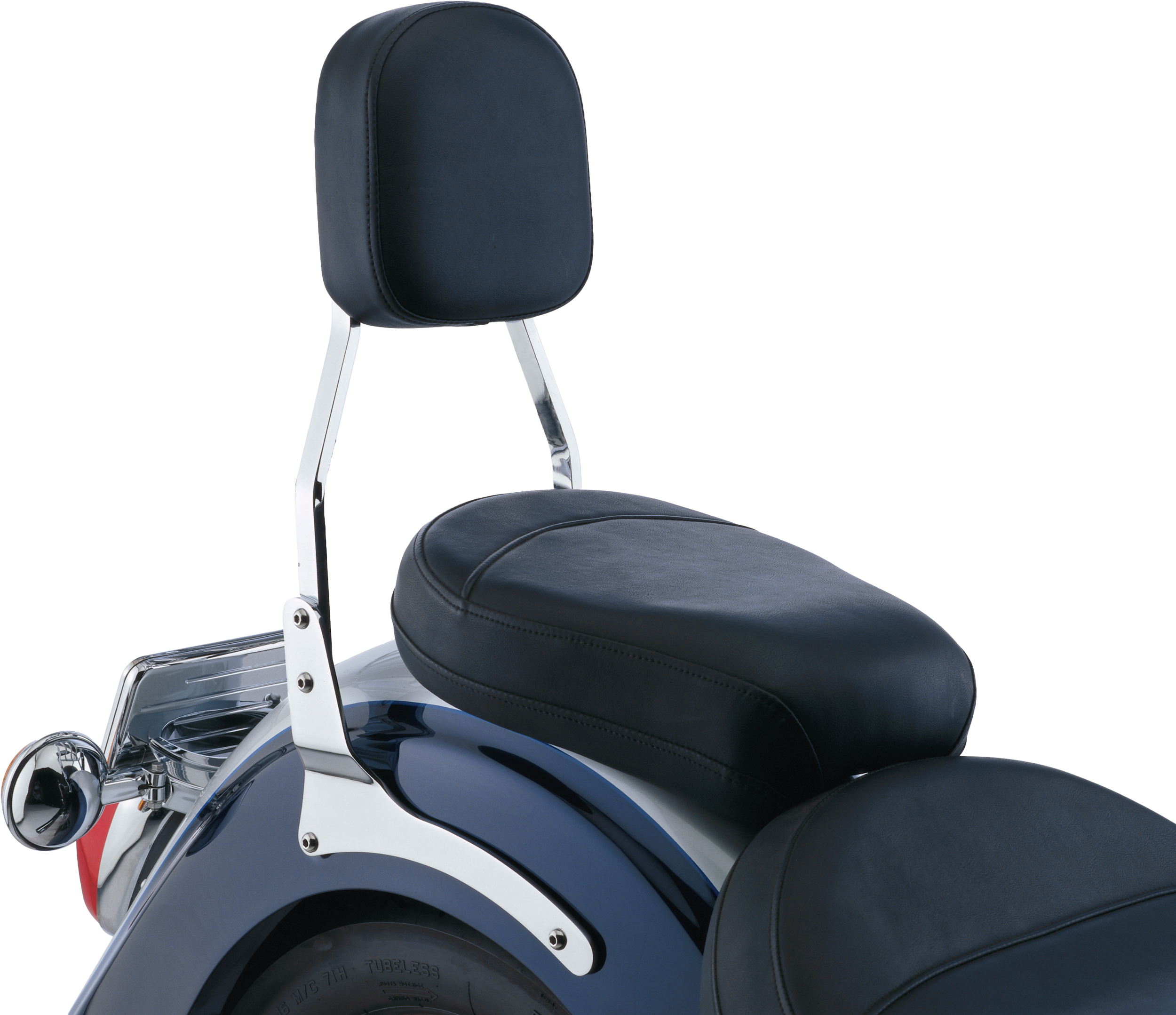 STD SISSY BAR PAD FREEDOM BLACK