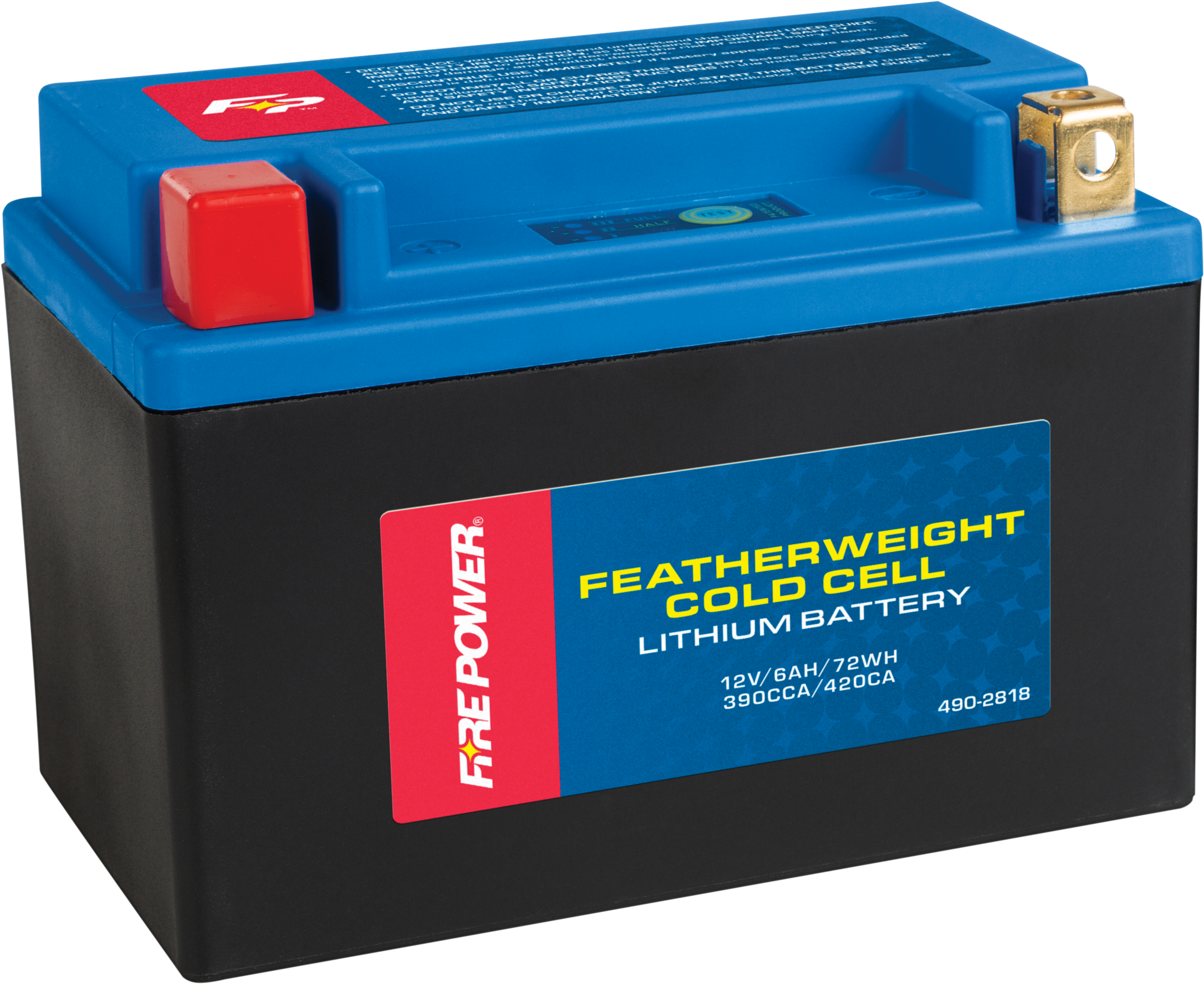 COLDWEATHER LITHIUM BATTERY 390 CCA 12V/72WH
