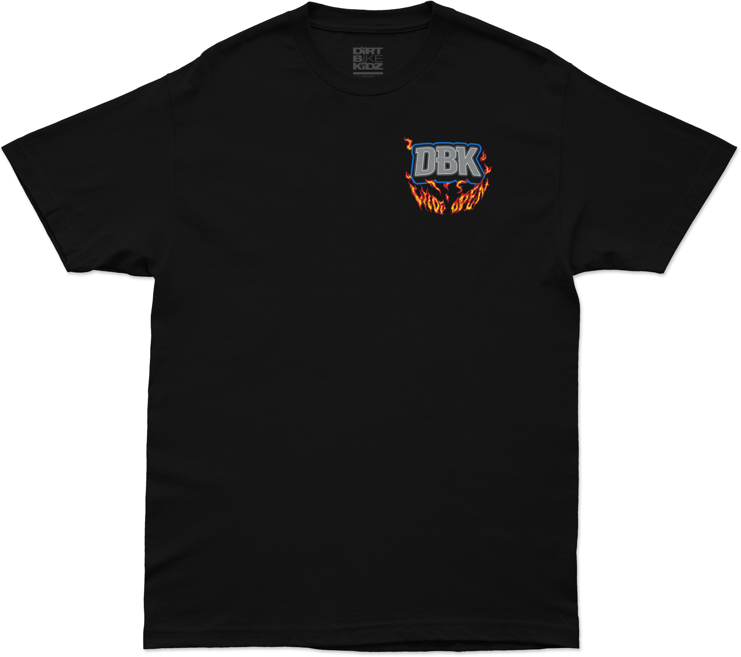 WIDE OPEN YOUTH TEE BLACK YL
