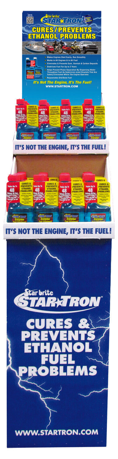 ENZYME FUEL TREATMENT 8OZ 48/PK W/FLOOR DISPLAY