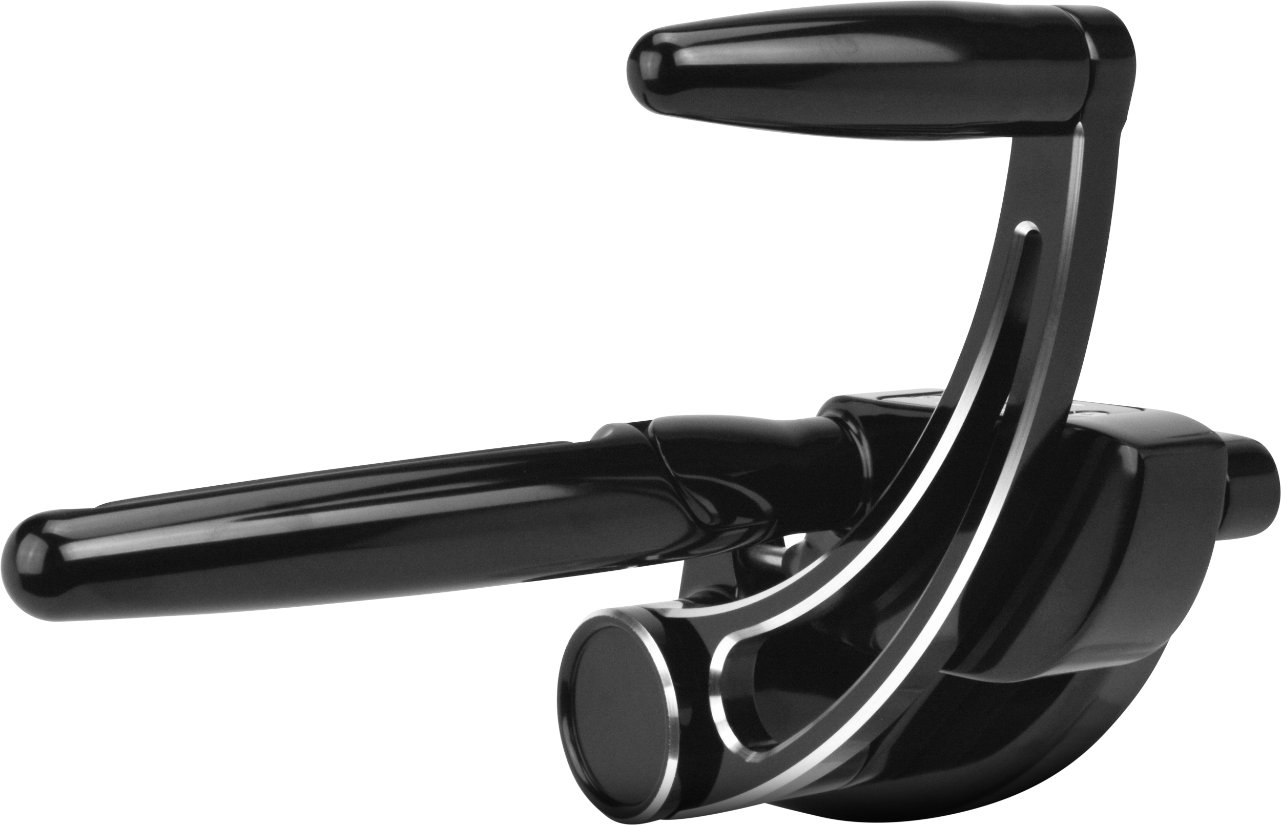 FORWARD CNTRLS BLACK SLOTTED SOFTAIL 18-25