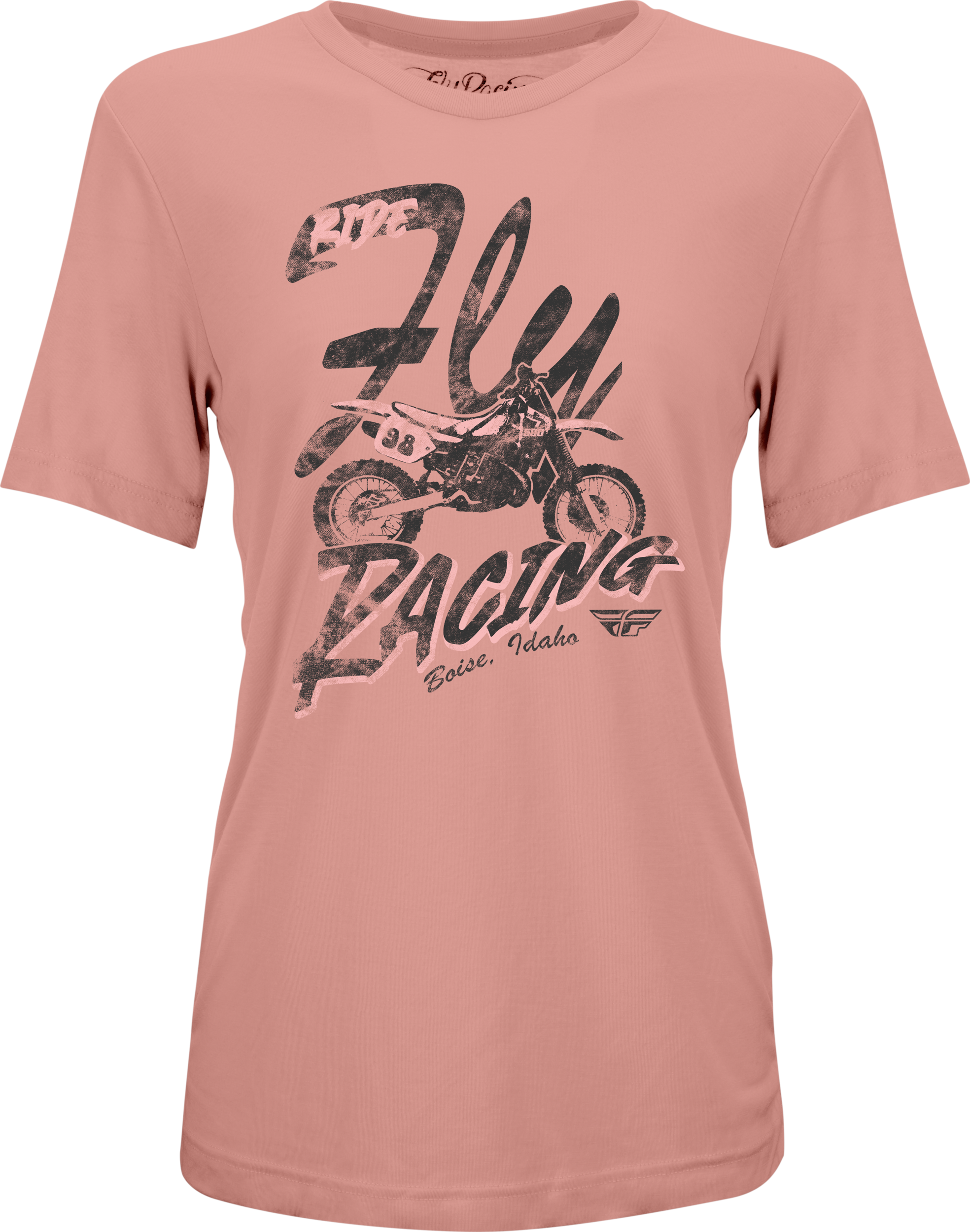 FLY WOMEN'S VINTAGE TEE PINK 2X