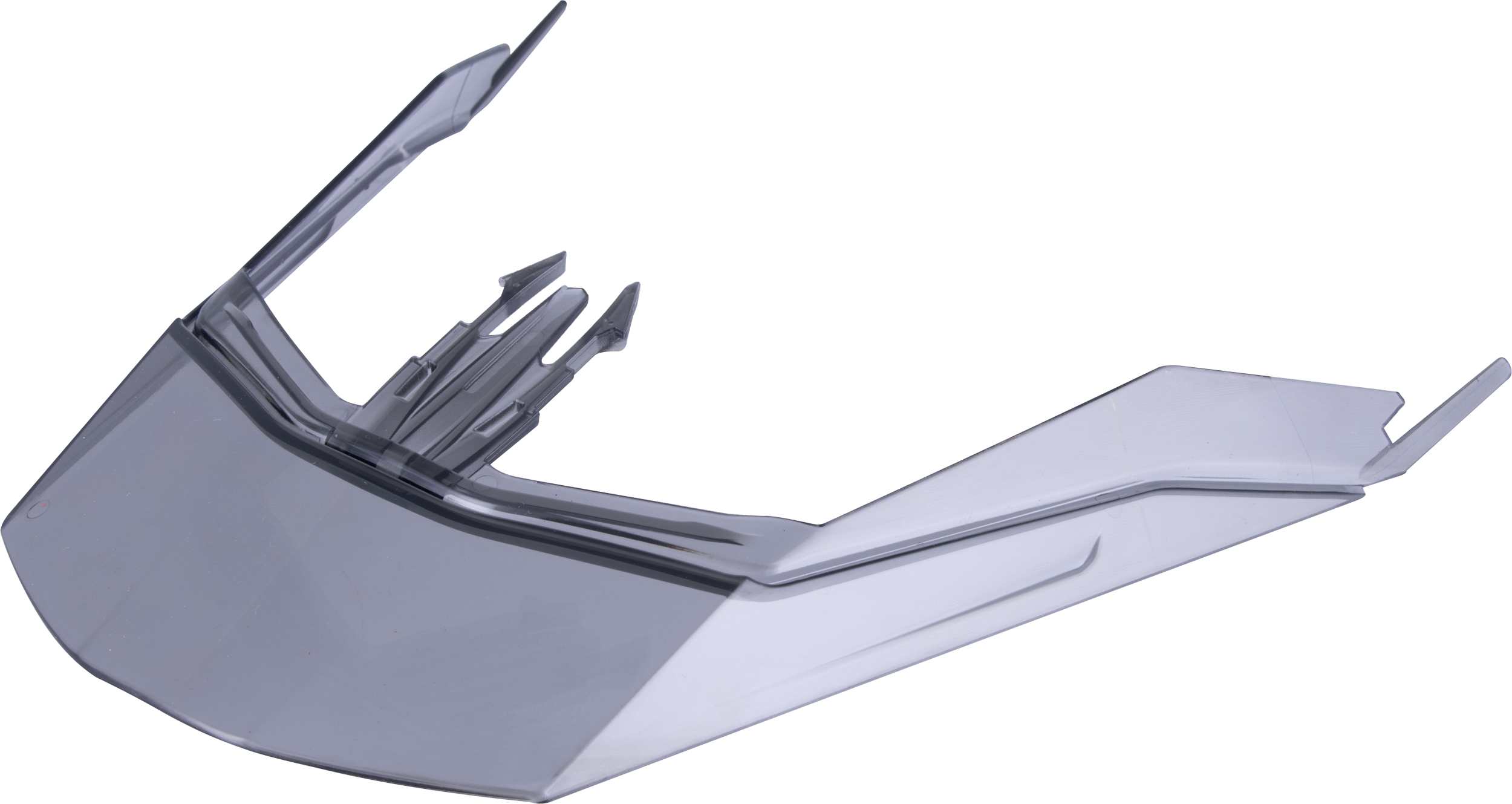 VISOR EXTENSION S-M10 TRANSPARENT DARK