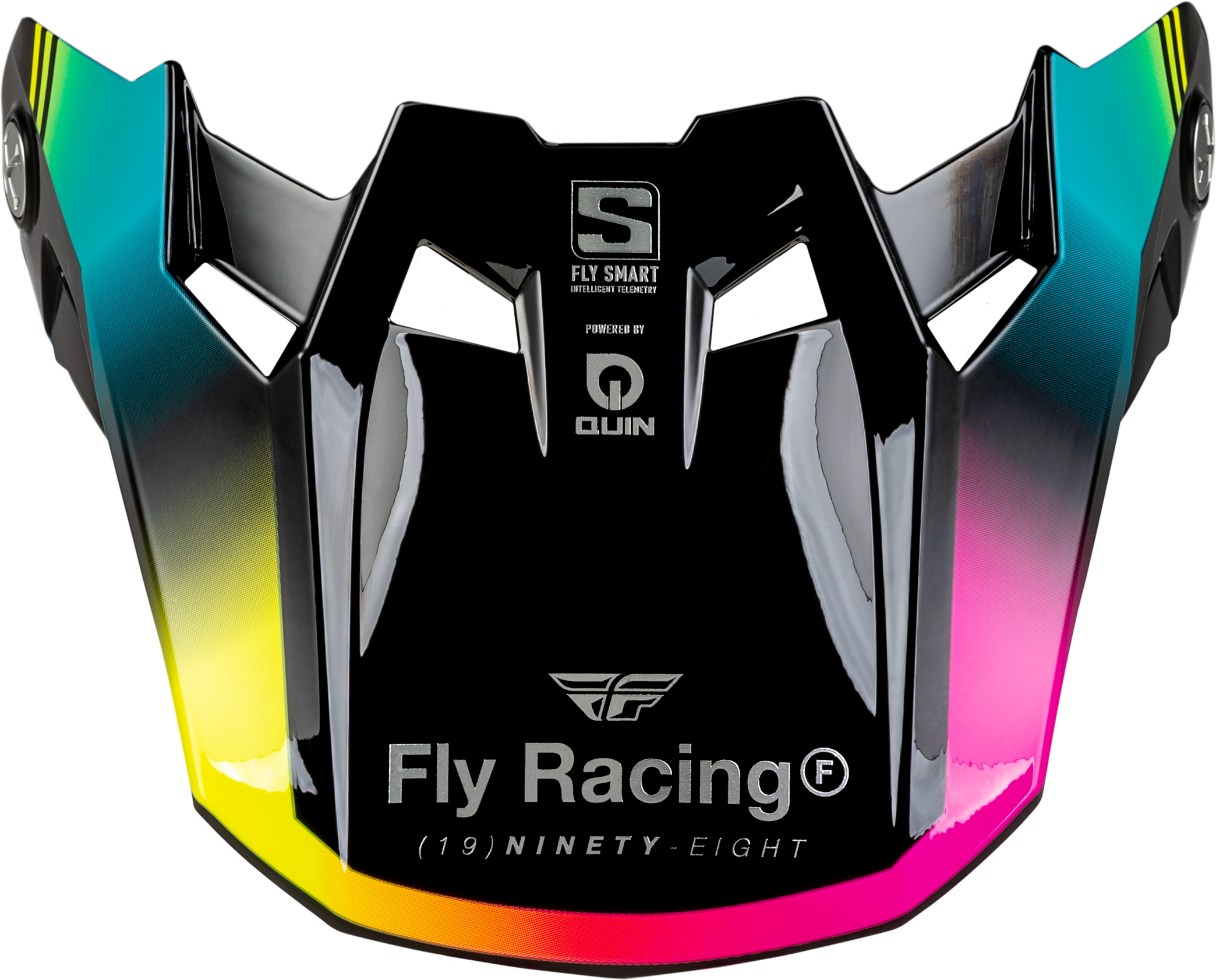 FORMULA S CARBON LEGACY VISOR BLACK/ELEC BLUE/FUSCHIA XL/2X