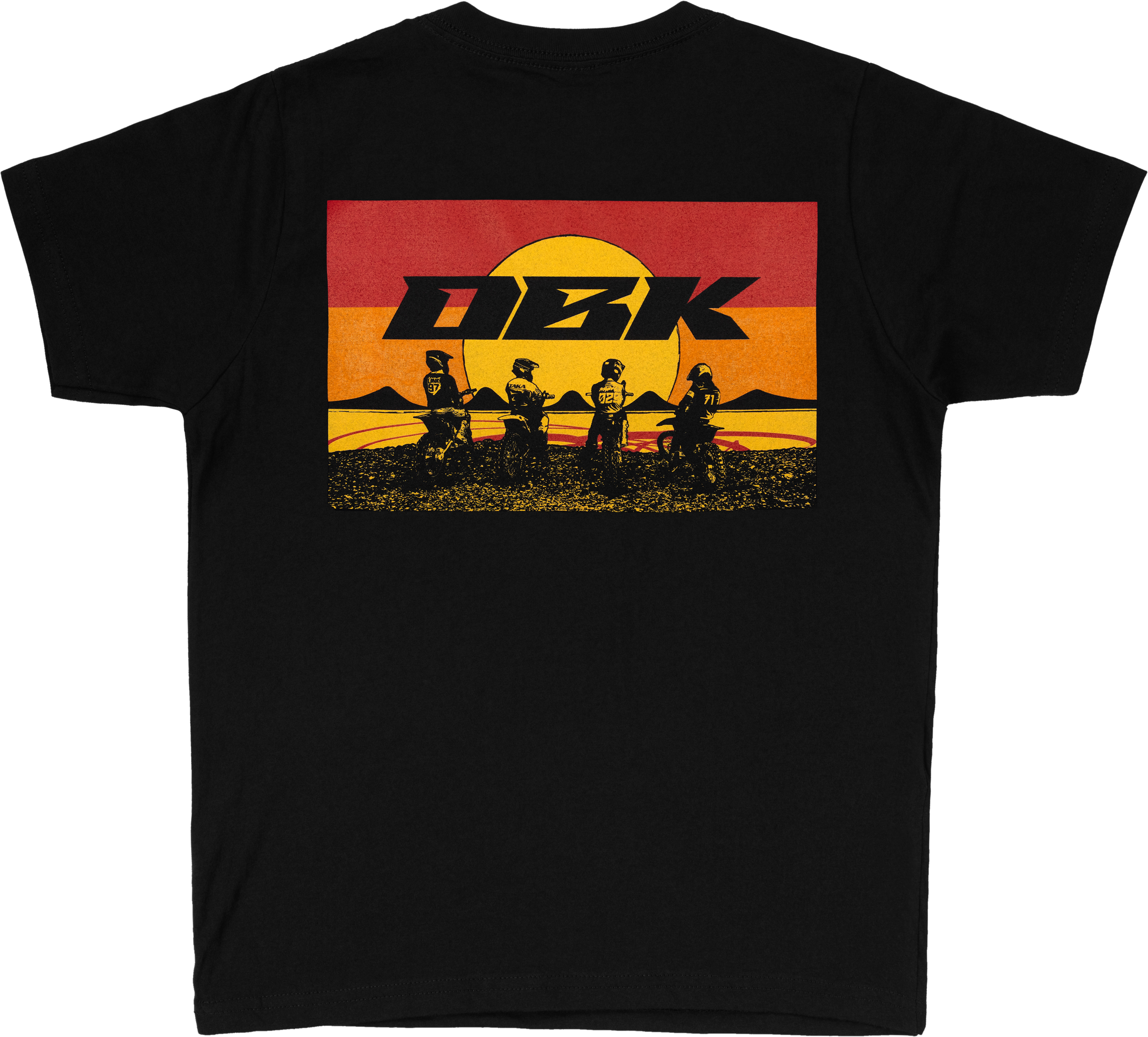 SUNDAY STRIPE YOUTH TEE BLACK YX