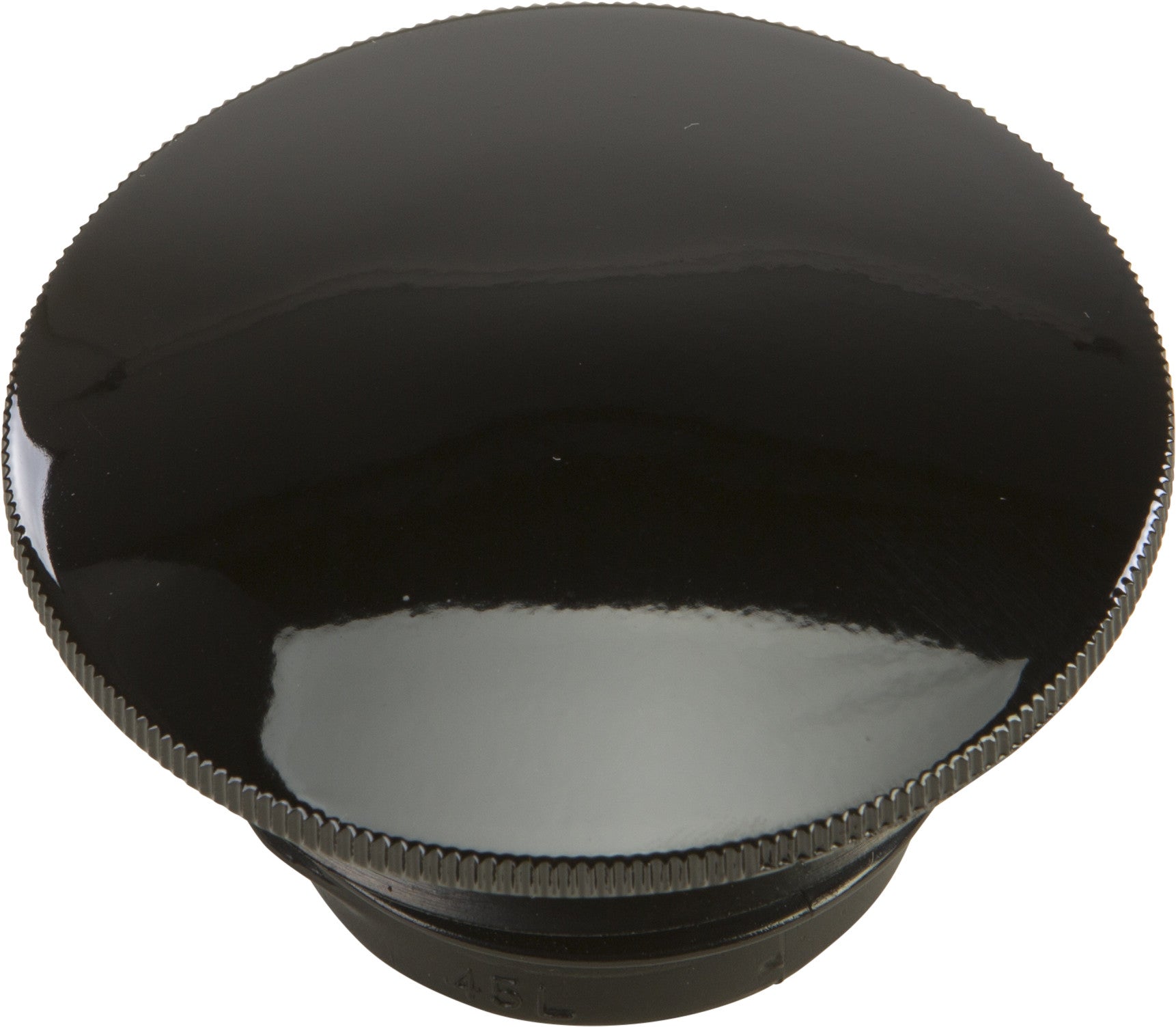 GAS CAP SCREW-IN SMOOTH NON-VENTED GLOSS BLACK `96-25