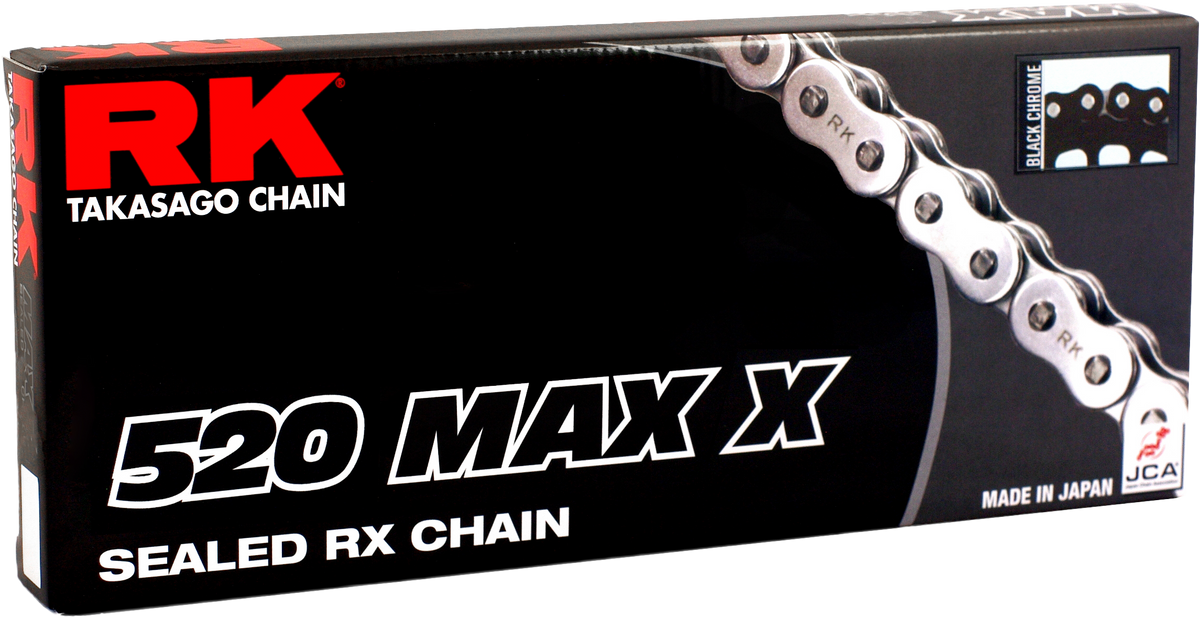 520MAXX DRIVE CHAIN BLK/CHROME 520 X 120