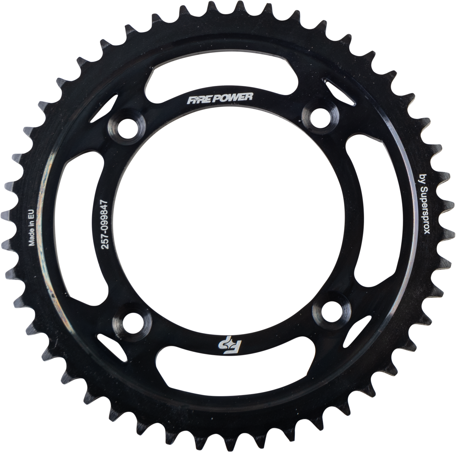 REAR SPROCKET STEEL 47T BLK