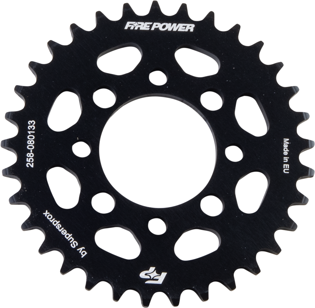 REAR SPROCKET ALUMINUM 33T BLK