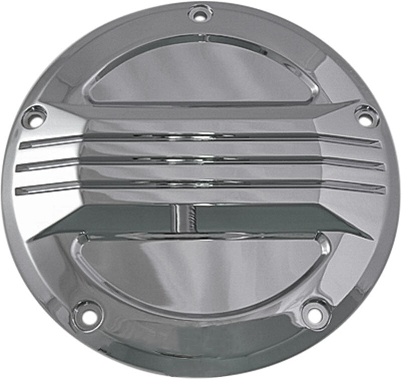 CUSTOM DERBY COVER CHROME FLT 16-UP