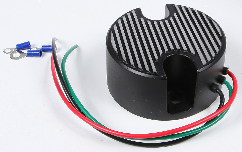 REGULATOR BLACK 12V GENERATOR MOUNT STYLE