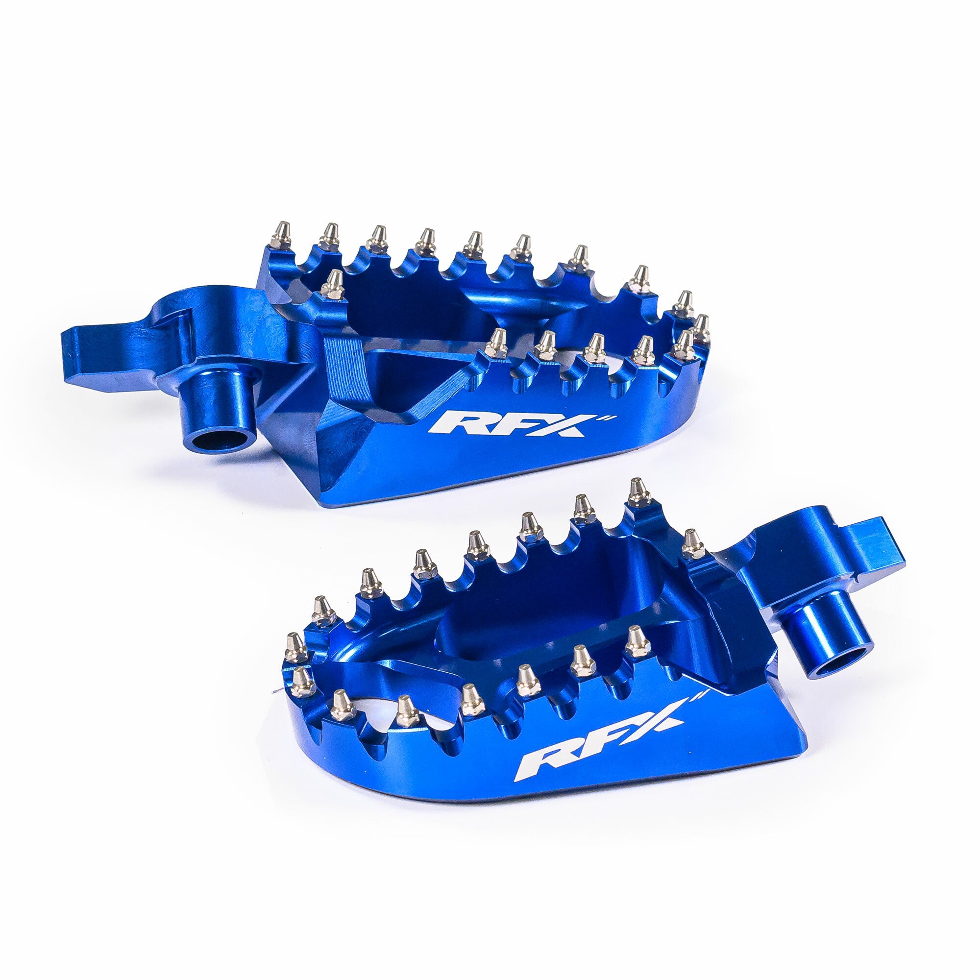 FOOTPEGS BLUE YAM
